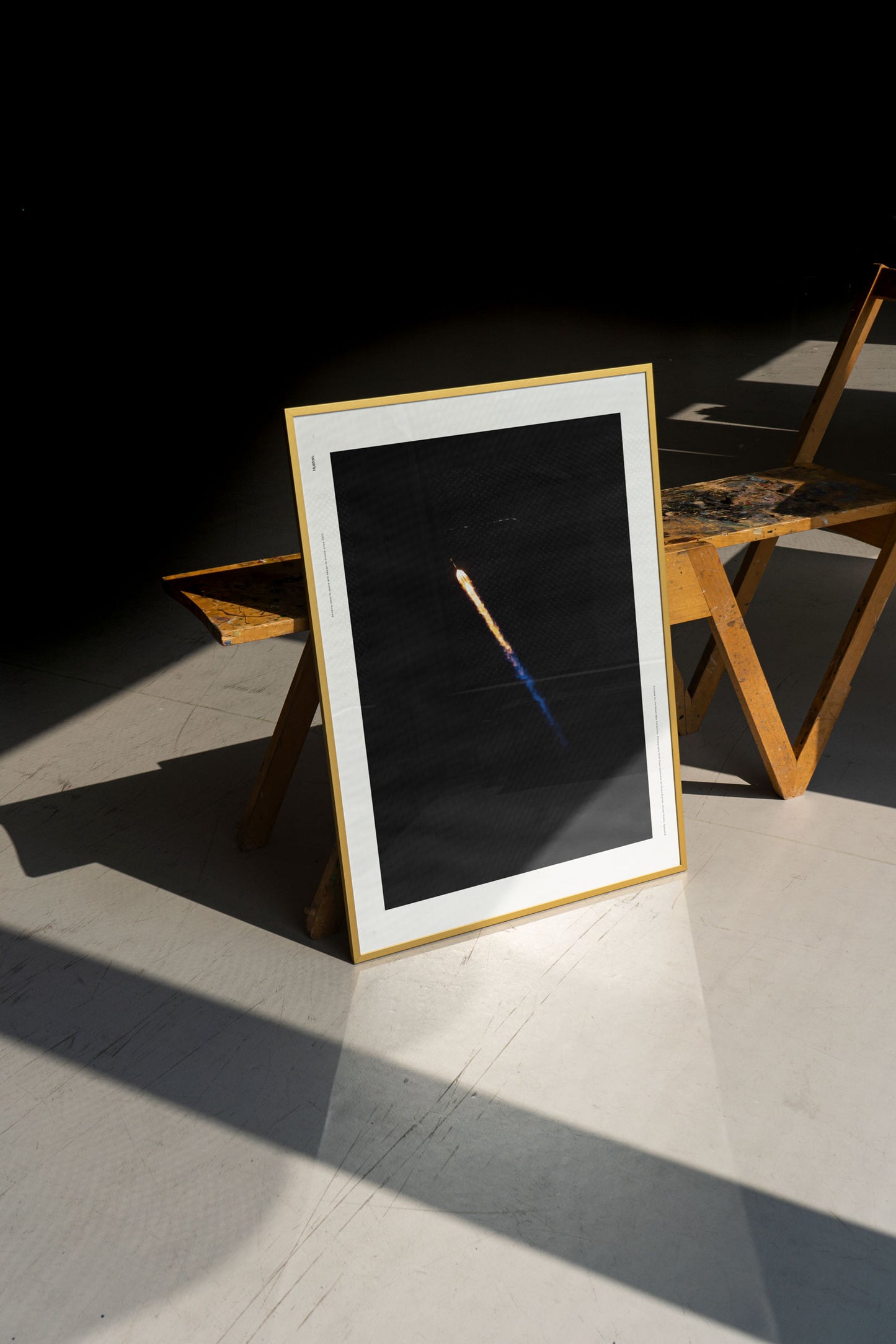 Poster 70x100 cm - Commuting by SpaceX©