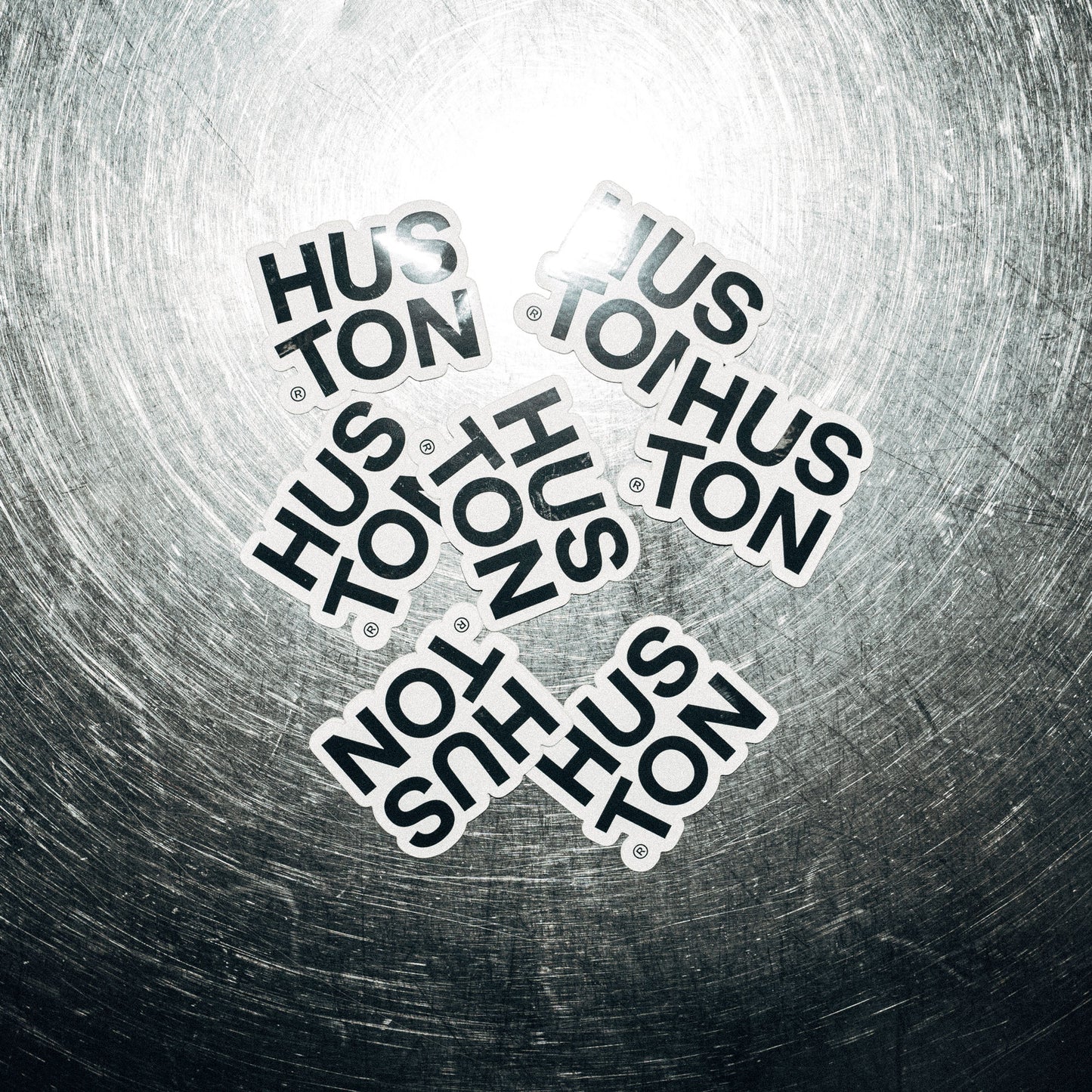 Huston Logo Stickers